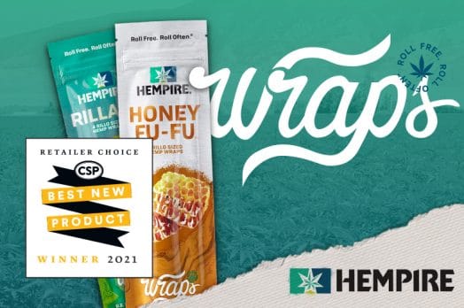 Hempire Wraps Named Convenience Store Petroleum Retailer Choice Best New Product.